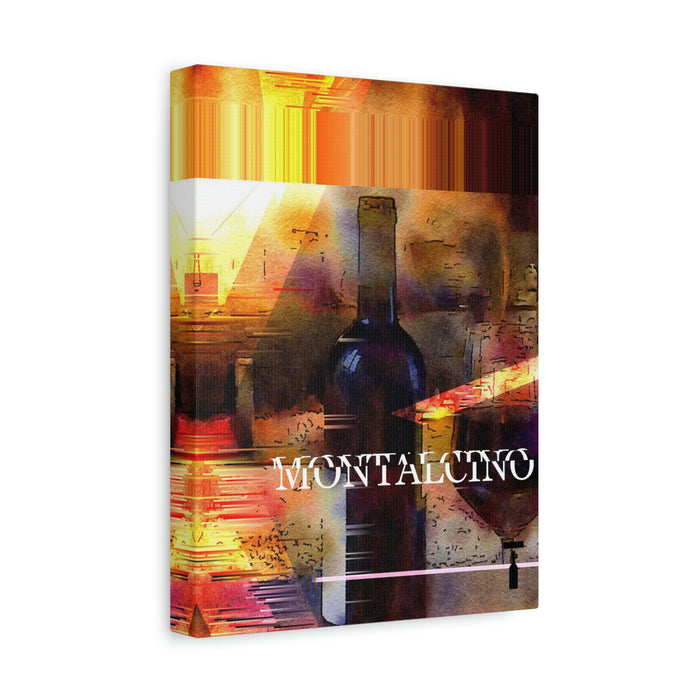 Montalcino Matte Canvas Stretched Gallery Wraps | Shop Canvases and Posters | This Day in Wine History