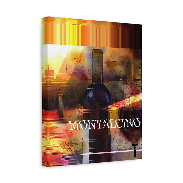 Montalcino Matte Canvas Stretched Gallery Wraps | Shop Canvases and Posters | This Day in Wine History
