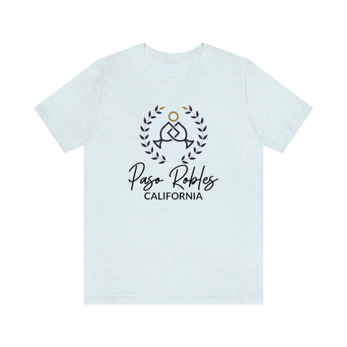 Paso Robles California Short Sleeve Unisex T-shirt