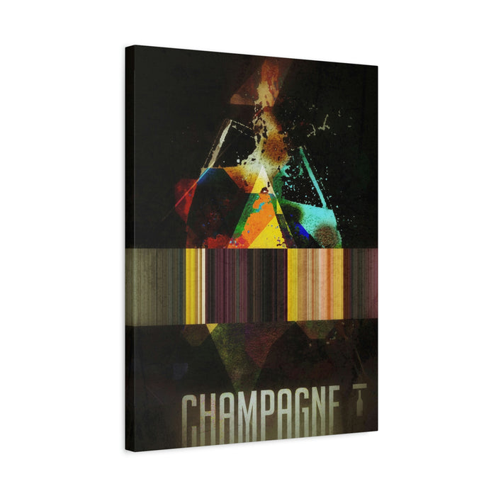 Champagne Bonus Matte Canvas Stretched Gallery Wraps | Shop Canvases and Posters | This Day in Wine History