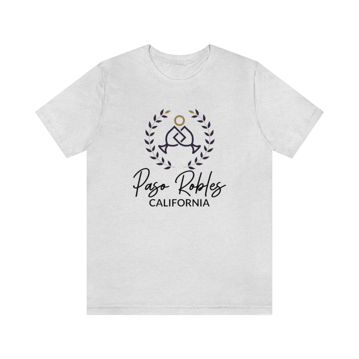 Paso Robles California Short Sleeve Unisex T-shirt