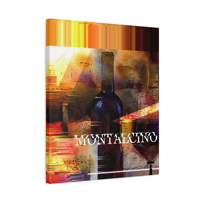 Montalcino Matte Canvas Stretched Gallery Wraps | Shop Canvases and Posters | This Day in Wine History