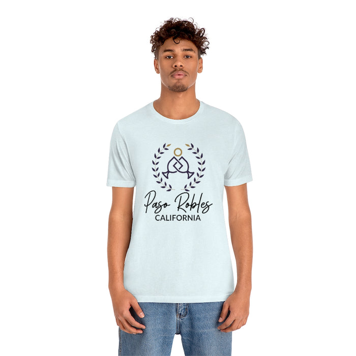 Paso Robles California Short Sleeve Unisex T-shirt