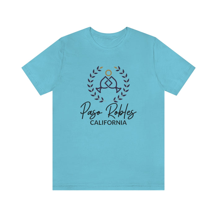 Paso Robles California Short Sleeve Unisex T-shirt