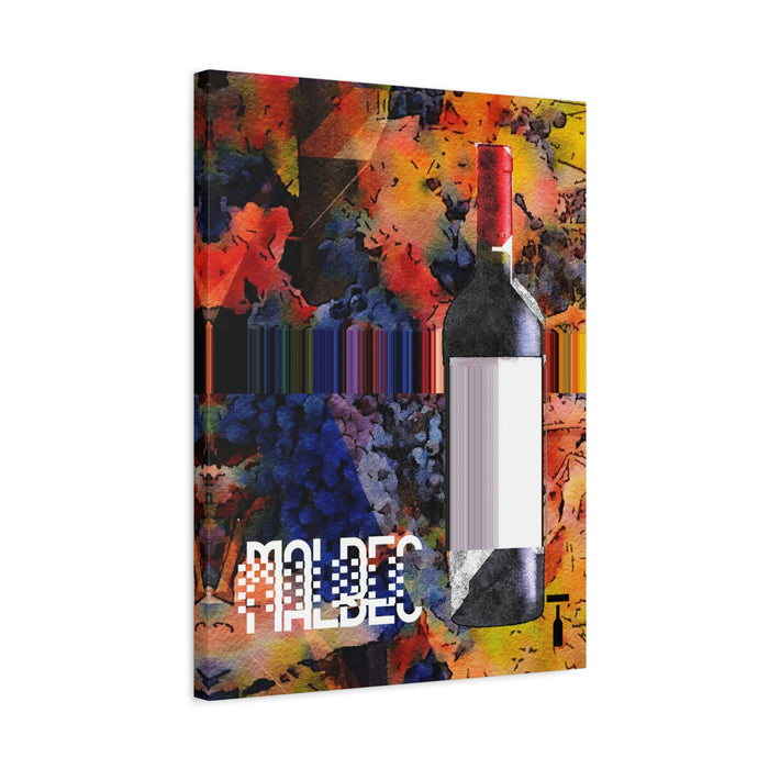 Malbec Matsugae Matte Canvas Stretched Gallery Wraps | Shop Canvases and Posters | This Day in Wine History