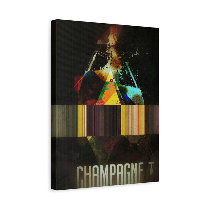 Champagne Bonus Matte Canvas Stretched Gallery Wraps | Shop Canvases and Posters | This Day in Wine History