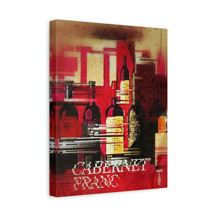 Cabernet Franc Red Matte Canvas Stretched Gallery Wraps | Shop Canvases and Posters | This Day in Wine History