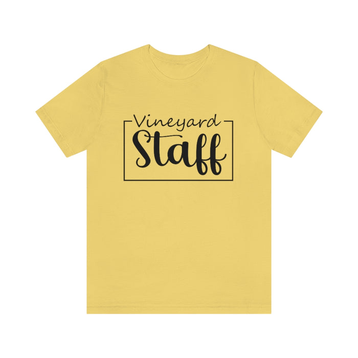 Vineyard Staff Unisex T-shirt