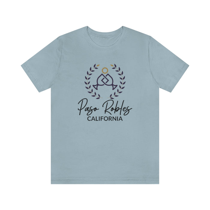 Paso Robles California Short Sleeve Unisex T-shirt