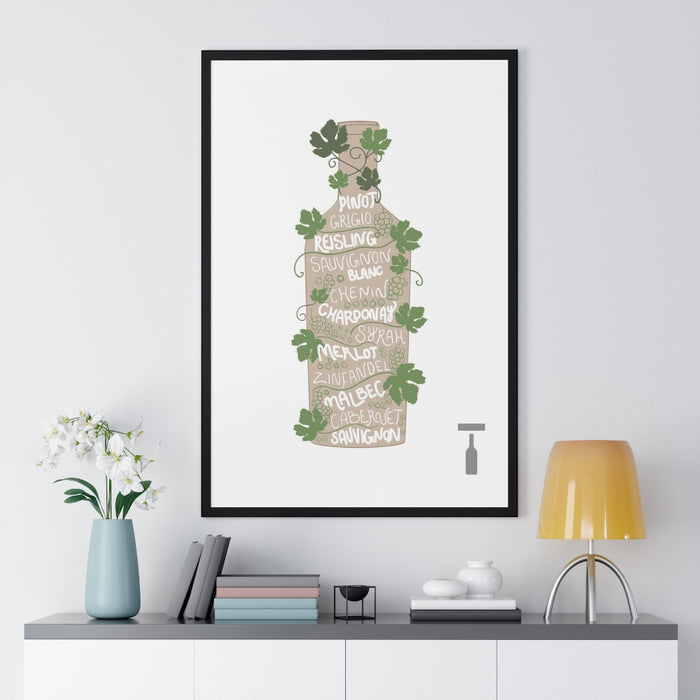 Premium Framed Vertical Poster