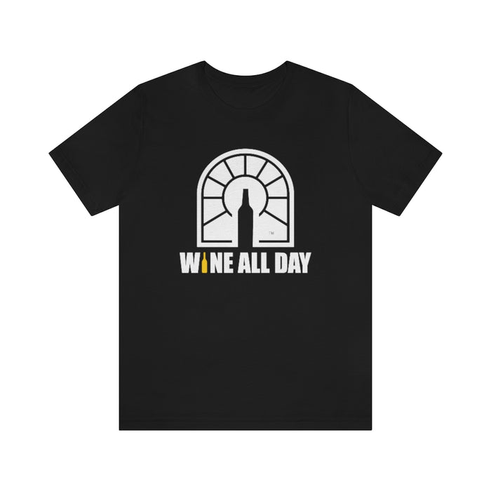 Funny Wine T-Shirt for Men and Women – Wine All Day