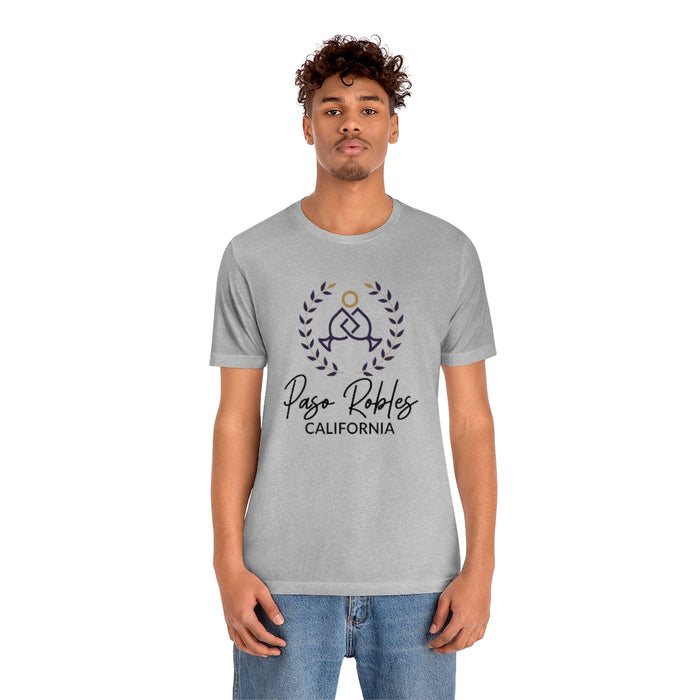 Paso Robles California Short Sleeve Unisex T-shirt