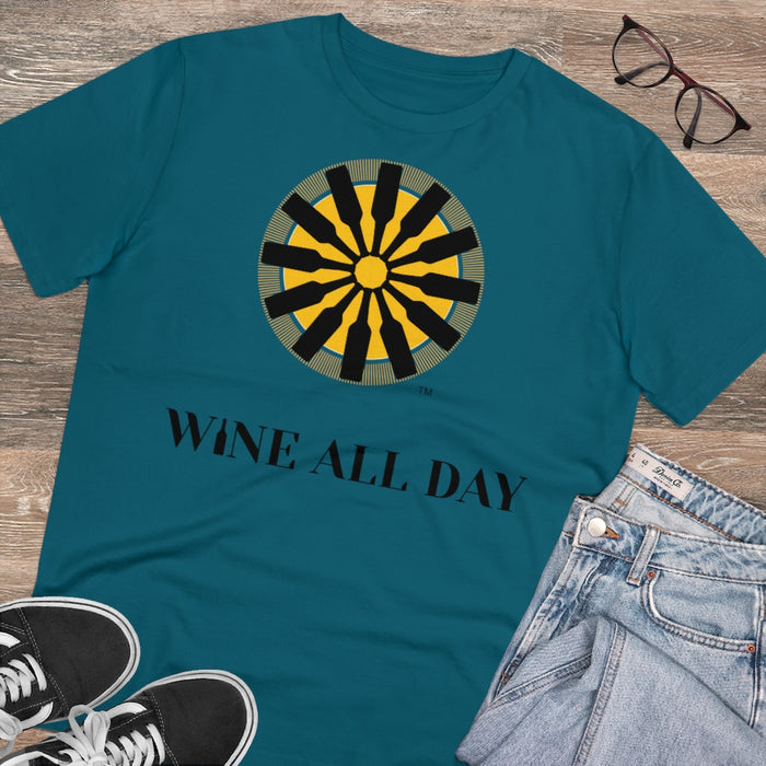 Wine all Day: Organic T-shirt - Unisex