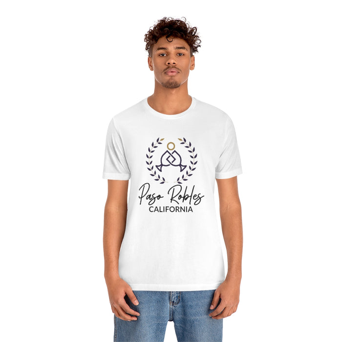 Paso Robles California Short Sleeve Unisex T-shirt